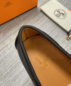 Hermes Irving Loafer Black For Men - Image 3