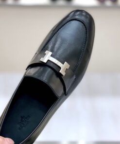 Hermes Paris Loafers Black For Men H212982ZA01400? - Image 8