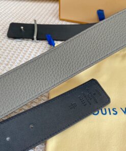 Louis Vuitton Iconic Reversible LV Belt Grey LV Women Belt - Image 15
