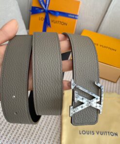 Louis Vuitton Iconic Reversible LV Belt Grey LV Women Belt - Image 10