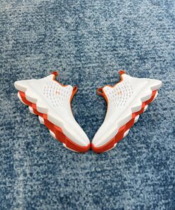 Hermes Eclair Sneakers White/ Orange For Men H221892ZH90410 - Image 5