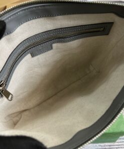 Gucci GG Embossed Bag Grey GG Embossed For Men 10.2in/26cm GG 406410 1W3CN 1275 - Image 9