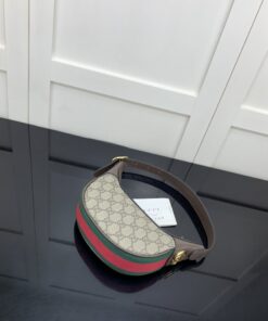Alternative view of Gucci Ophidia GG Mini Bag Beige And Dusty Grey GG Supreme Canvas For Women 8in/20cm GG