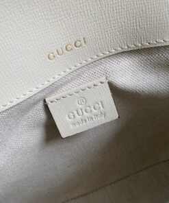 Gucci Horsebit 1955 Mini Bag White For Women, Women’s Bags 8in/20.5cm GG 658574 18YSG 9068 - Image 5