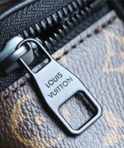 Louis Vuitton S-Lock Messenger Monogram Macassar For Men, Shoulder and Crossbody Bags 8.7in/22cm LV M45806 - Image 12