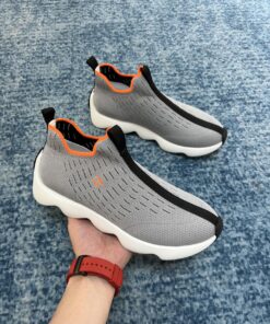 Alternative view of Hermes Eclair Sneakers Light Grey For Men H221892ZH81410