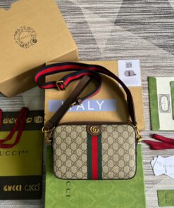 Gucci Ophidia GG Shoulder Bag Beige 9.2in/24cm GG 699439 9C2ST 8920 - Image 5