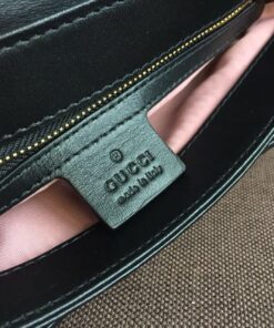 Gucci Arli Shoulder Bag – Black, For Women, 10in/26cm, 550129 0V10G 1000 - Image 9