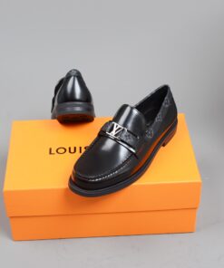Alternative view of Louis Vuitton Monte Carlo Moccasin Monogram Canvas Black For Men LV