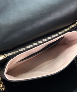 Louis Vuitton Pochette Coussin Shoulder Bag 7.9in/ 20cm Black Gold Hardware For Women M82116 - Image 4