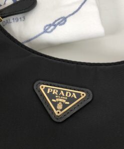 Prada Re-Edition 2005 Re-Nylon Bag Black For Women 8.6in/22cm 1BH204_R064_F0632_V_V9L - Image 6