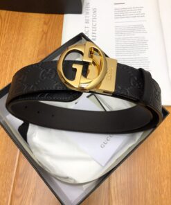 Gucci GG Marmont Reversible Belt Black, Women Belt