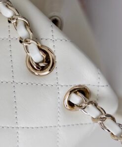 Chanel Backpack White For Women 7 in/18cm - Image 5