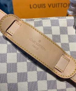 Louis Vuitton Keepall Bandouliere 45 Damier Azur Canvas For Women, Travel Bags, 17.7in/45cm – N41430 - Image 16