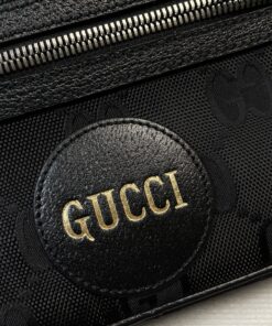 Gucci Gucci Off The Grid Belt Bag Black GG ECONYL® For Men  9.5in/24cm GG 631341 H9HBN 1000 - Image 6