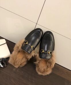 Alternative view of Gucci Re-Edition Princetown Slipper Mules Black For Women GG 397749 DKHH0 1063