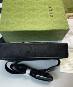 Gucci Gucci Off The Grid Belt Bag Black GG ECONYL® For Men  9.5in/24cm GG 631341 H9HBN 1000 - Image 11
