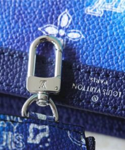 Louis Vuitton Gaston Wearable Wallet Monogram Blue For Men, Men’s Bags, Shoulder And Crossbody Bags 8.7in/22cm LV M81431 - Image 6
