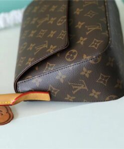 Louis Vuitton Mini Looping Flap Shoulder Bag Monogram For Women 9.4in/24cm Brown LV M51147 - Image 7