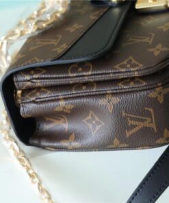 Louis Vuitton Marceau Monogram Canvas Black For Women, Shoulder and Crossbody Bags 9.6in/24.5cm LV M46126 - Image 11