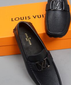 Louis Vuitton Monte Carlo Mocassin Loafers Black For Men - Image 6