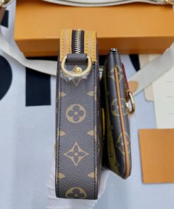Louis Vuitton Trio Messenger Monogram Stripes Brown For Men, Men’s Bags, Shoulder And Crossbody Bags 9.8in/25cm LV M45965 - Image 13