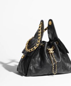 Alternative view of Chanel 25 Small Shoulder Bag 10.2in/ 26cm Black Gold Hardware For Women AS5293 B20304 94305