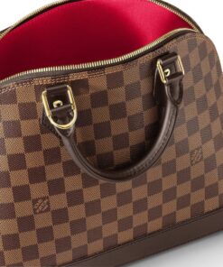 Louis Vuitton Alma PM Top Handle Bag 12.6in/ 32cm Brown Gold Hardware For Women N53151 - Image 4