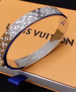 Louis Vuitton Silver Bracelet For Women M00249 - Image 9