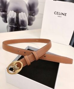 Alternative view of Celine Triomphe 25mm Belt Brown For Women