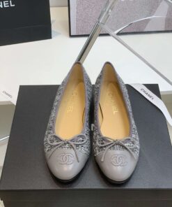 Alternative view of Chanel Ballet Flats Grey For Women