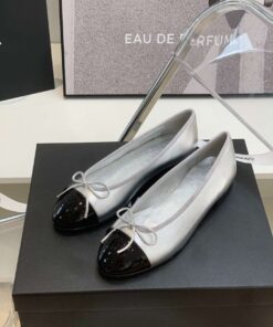 Alternative view of Chanel Ballet Flats Silver For Women