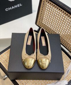 Alternative view of Chanel Ballet Flats Gold For Women