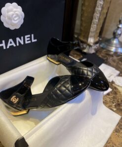 Chanel CC Logo Sling Black For Women - Image 8