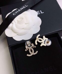 Alternative view of Chanel Double C Earrings Gold For Women