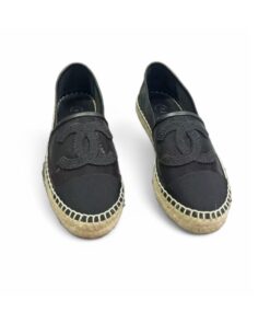 Chanel Espadrilles Black For Women G29762