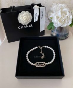 Alternative view of Chanel Letter Necklace White For Women
