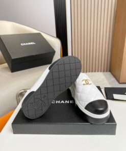 Chanel Platform Casual Style Plain White For Women - Image 8