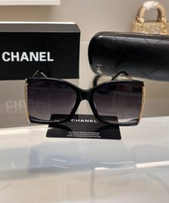 Alternative view of Chanel Square Sunglasses Black For Women A71545 X06081 S2216