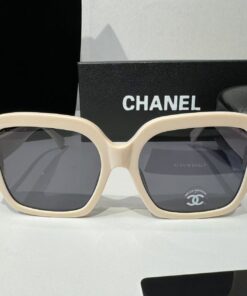 Alternative view of Chanel Sunglasses Pearls Gold CC Logo White For Women