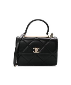 Chanel Trendy CC Bag Black For Women, Shoulder And Crossbody Bags 10.2in/26cm