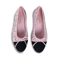 Chanel Ballet Flats Pink For Women