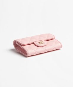 Alternative view of Chanel Classic Card Holder Wallet Light Pink 8.5cm/3.3in – AP4096-B10583-U2360