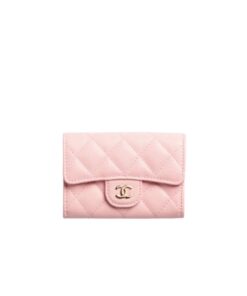 Chanel Classic Card Holder Wallet Light Pink 8.5cm/3.3in – AP4096-B10583-U2360