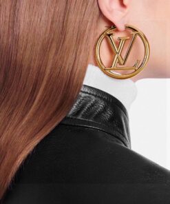 Alternative view of Louis Vuitton Classic Stud Earrings Gold For Women
