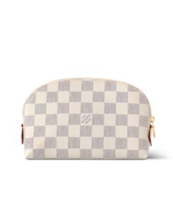 Alternative view of Louis Vuitton Pochette Cosmetic PM Pouch Grey For Women, 7.5 Inches/ 19 Cm – N60024