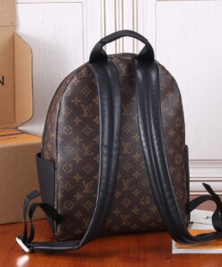 Louis Vuitton Discovery PM Backpack 15in/ 38cm Brown/ Black Monogram Palladium Hardware For Men M46684 - Image 6
