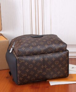 Louis Vuitton Discovery PM Backpack 15in/ 38cm Brown/ Black Monogram Palladium Hardware For Men M46684 - Image 3