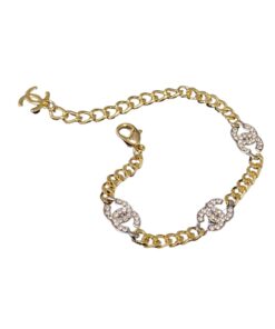Chanel Double C Bracelet Gold For Women