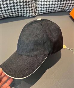 Louis Vuitton Epi Monogram Cap Black For Men - Image 6